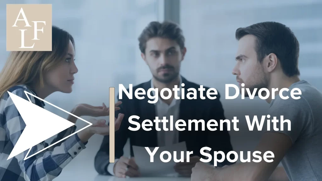 Negotiate Divorce Settlement With Your Spouse image